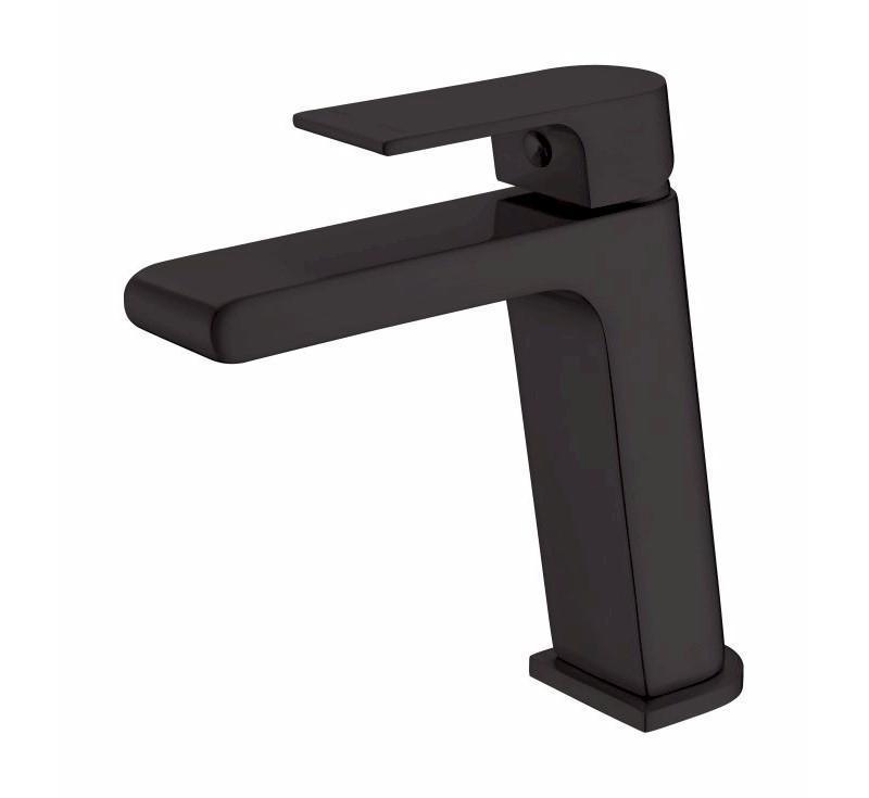 Bianca Basin Mixer Matt Black - Burdens Plumbing