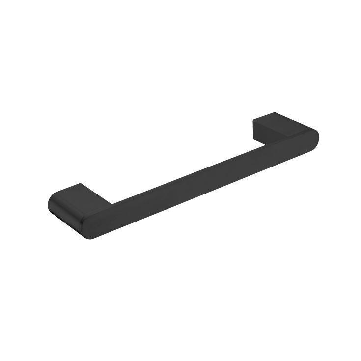 Bianca Hand Towel Rail Matt Black - Burdens Plumbing