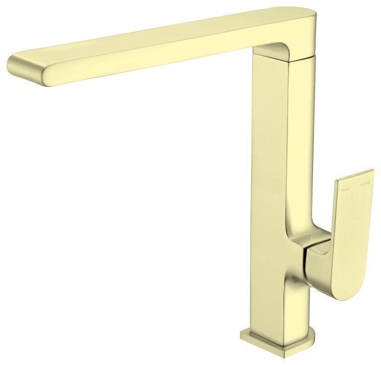 Bianca Kitchen Mixer Brushed Gold - Burdens Plumbing
