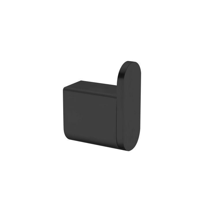 Bianca Robe Hook Matt Black - Burdens Plumbing