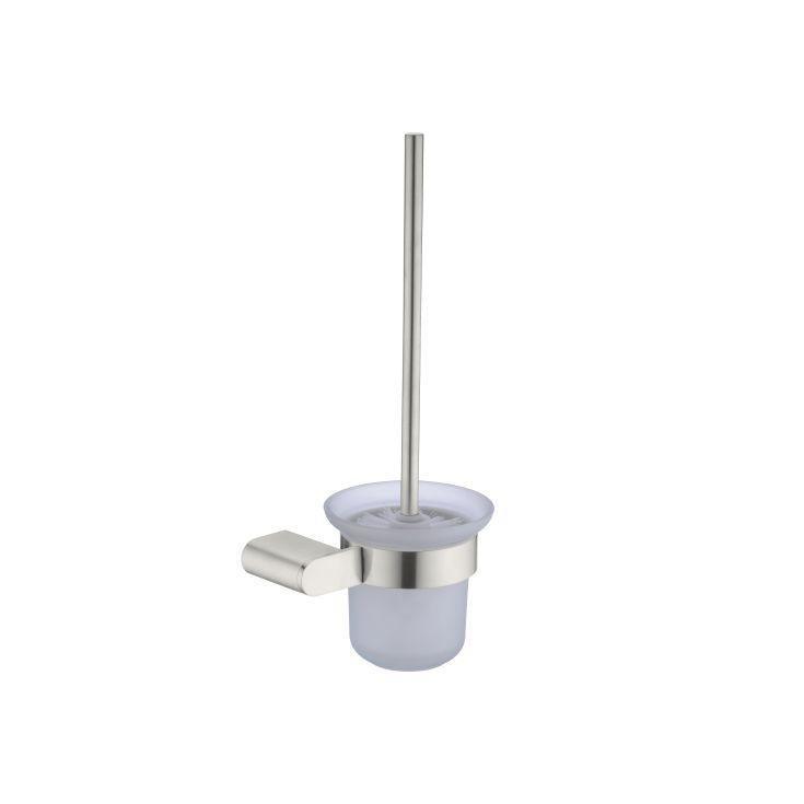 Bianca Toilet Brush Holder Brushed Nickel - Burdens Plumbing