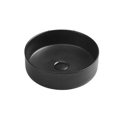Bnk Naga Apb-03360-Bk Above Counter Basin 360 X 360 X 115mm Matt Black - Burdens Plumbing