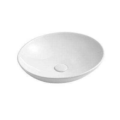 Bnk Naga Apb-03495-Wh Above Counter Basin 495 X 440 X 120mm Gloss White - Burdens Plumbing
