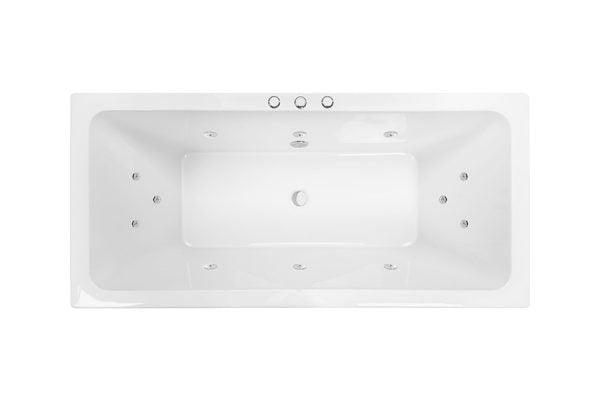 Carina 1750 Santai 12 Jets White - Burdens Plumbing