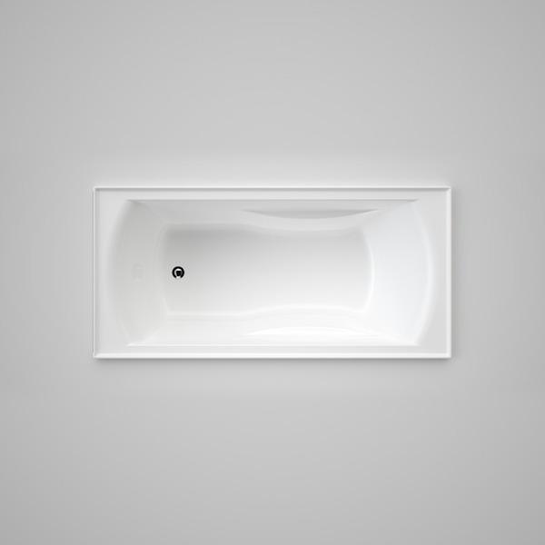 Caroma Maxton Four Tile Flange Bath - Burdens Plumbing