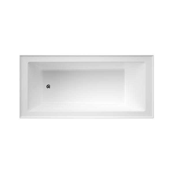 Caroma Newbury 1675 Bath 1670 X 760 X 478 White - Burdens Plumbing