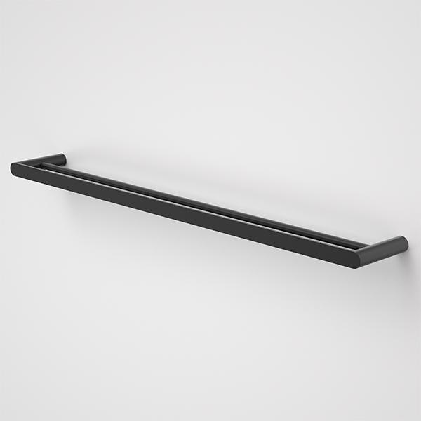 Caroma Urbane II Double Towel Rail 825mm Matte Black - Burdens Plumbing