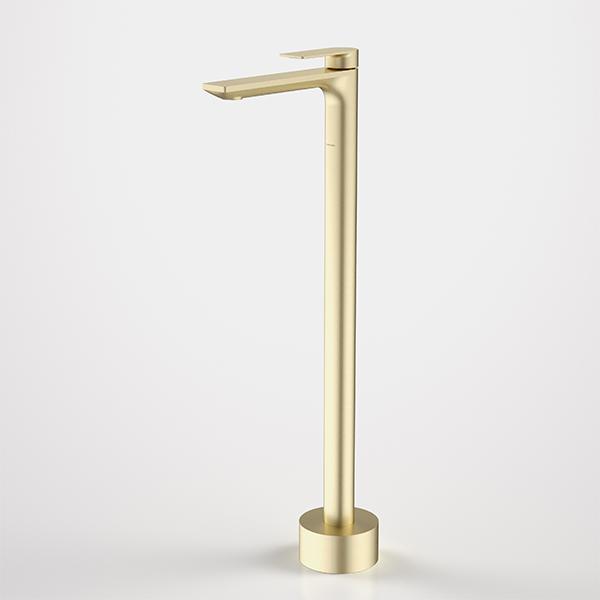 Caroma Urbane II Freestanding Bath Filler Brushed Brass - Burdens Plumbing