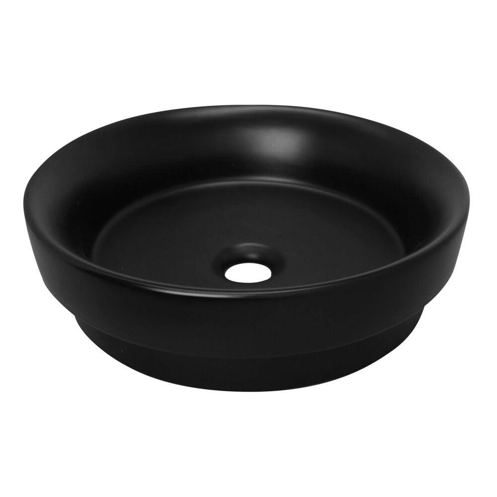 Castano Thames Inset Basin Matte Black Thasivb-Mb - Burdens Plumbing