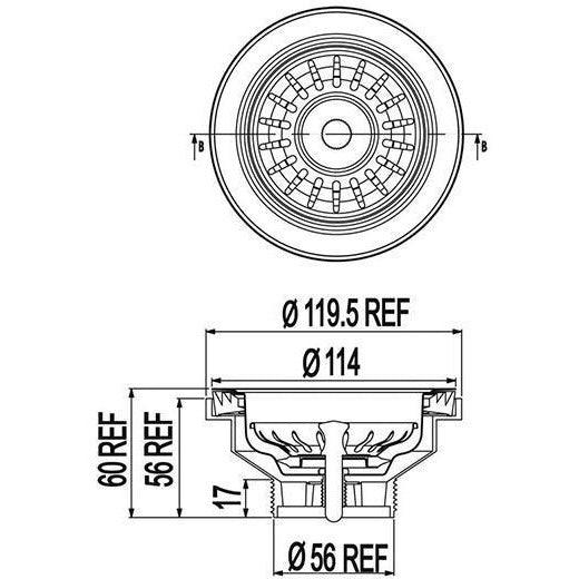 Clark Monaco Single End Bowl Kitchen Sink - Burdens Plumbing
