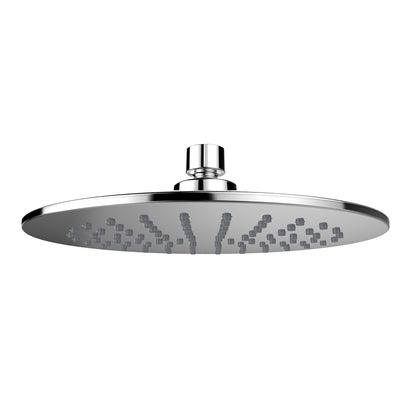 Collis Ino Round Abs Shower Head 216mm Chrome Iw-Oh2812 - Burdens Plumbing