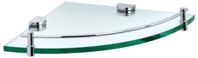 Con-Serv 700 Series Glass Corner Shelf With Barrier Ba739C - Burdens Plumbing