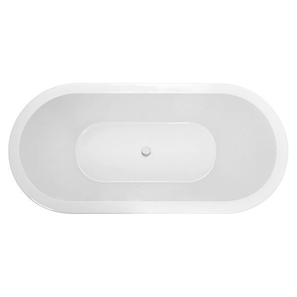 Decina Caval 1800mm Island Bath - Burdens Plumbing