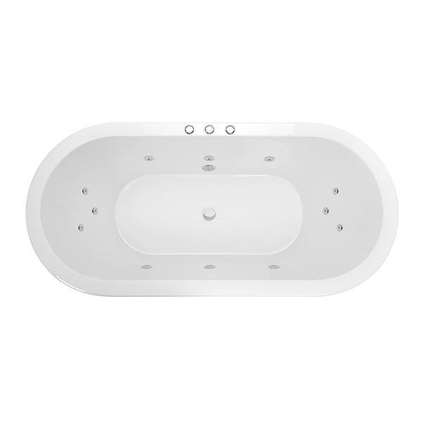 Decina Caval Santai Spa Bath 1800mm - Burdens Plumbing