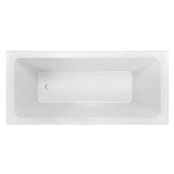 Decina Cortez 1525 X 765 X 460mm Bath White - Burdens Plumbing