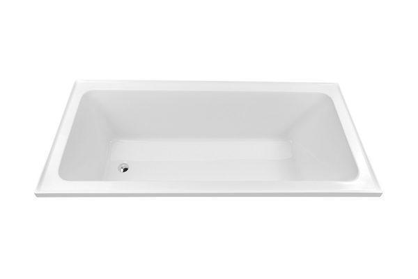 Decina Cortez 1675 X 765 X 450mm Bath White - Burdens Plumbing