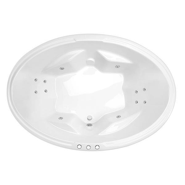 Decina Duo 1850mm Santai 12-Jet Spa Bath - Burdens Plumbing
