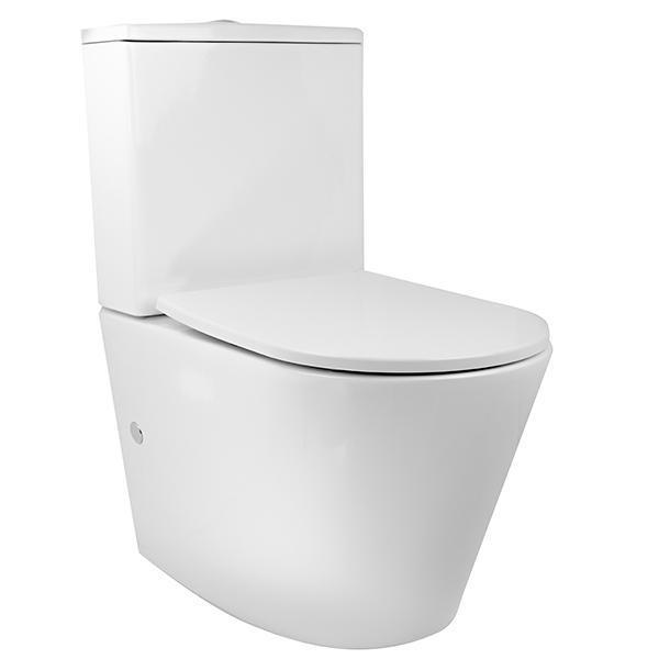 Decina Renee Rimless Wall Faced Toilet Suite - Burdens Plumbing