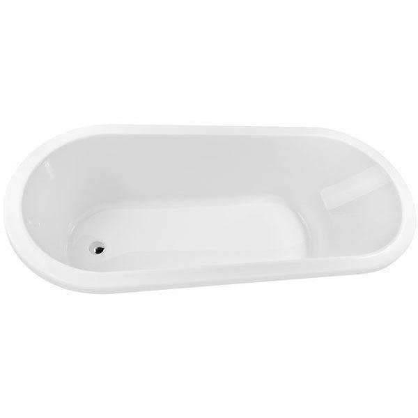 Decina Uno Bath 1700 X 750 X 490 White - Burdens Plumbing