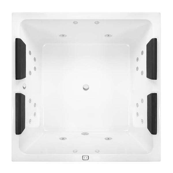Decina Venice 1400 Contour 20-Jet Spa Bath - Burdens Plumbing