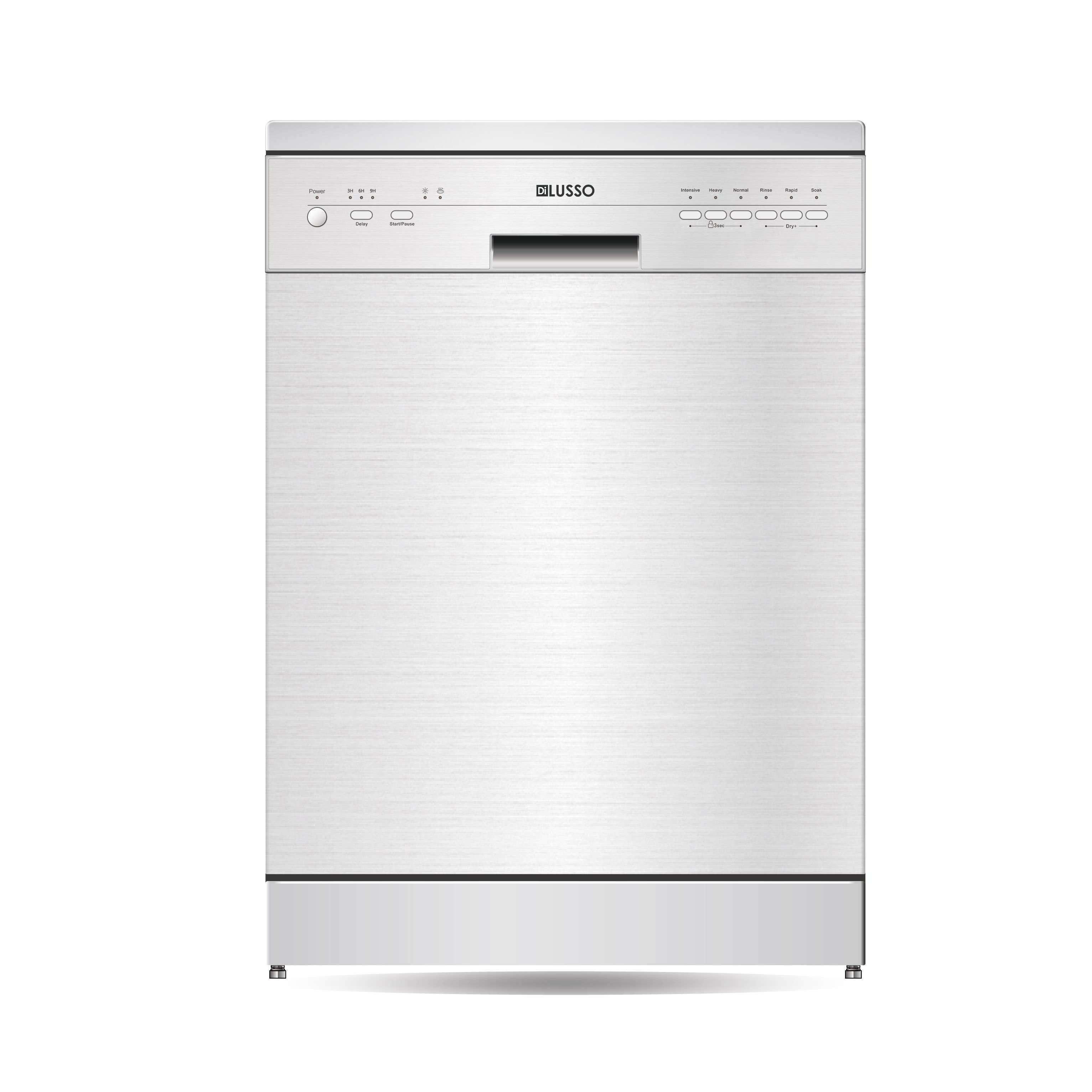 Di Lusso 60Cm Dw260Gs Freestanding Dishwasher Stainless Steel - Burdens Plumbing
