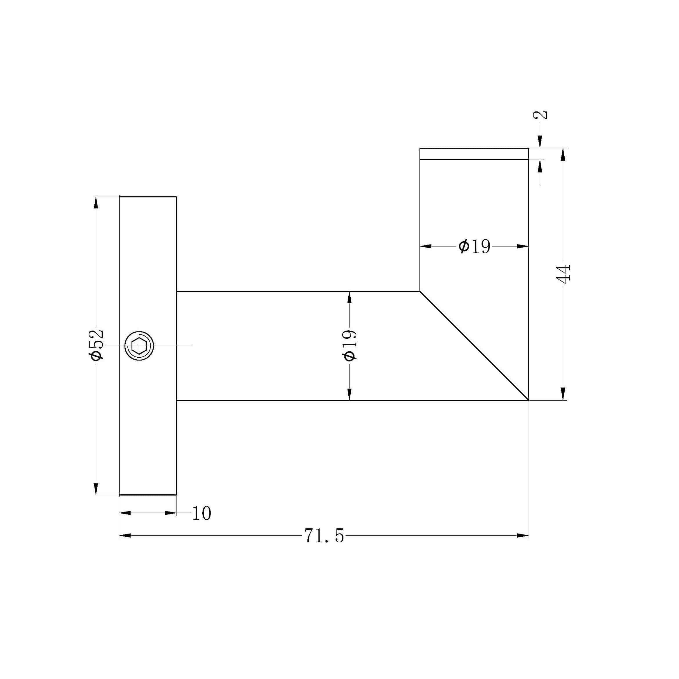 Dolce Robe Hook - Burdens Plumbing