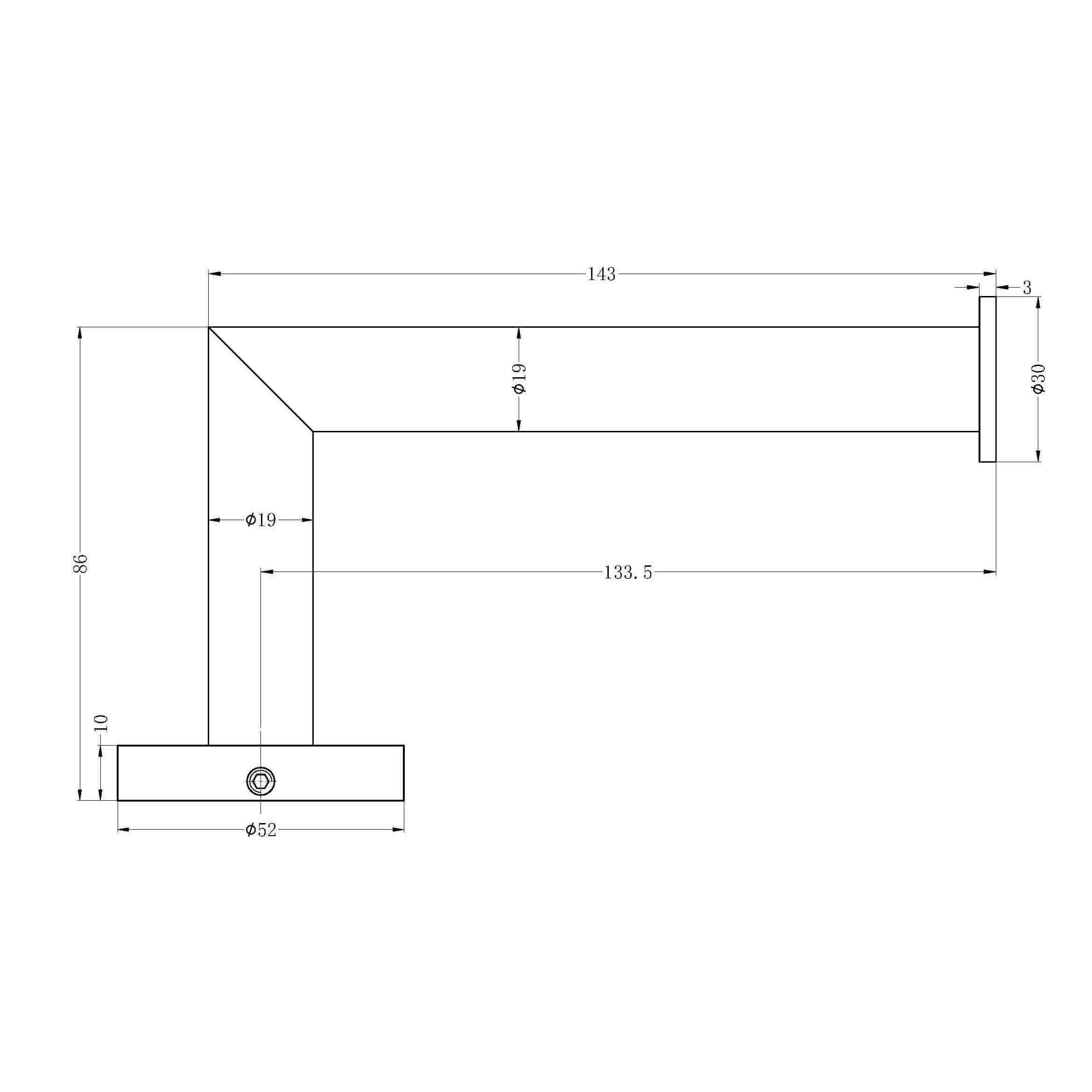 Dolce Toilet Roll Holder - Burdens Plumbing