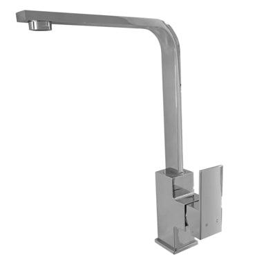 Elba Square Gooseneck Sink Mixer - Burdens Plumbing