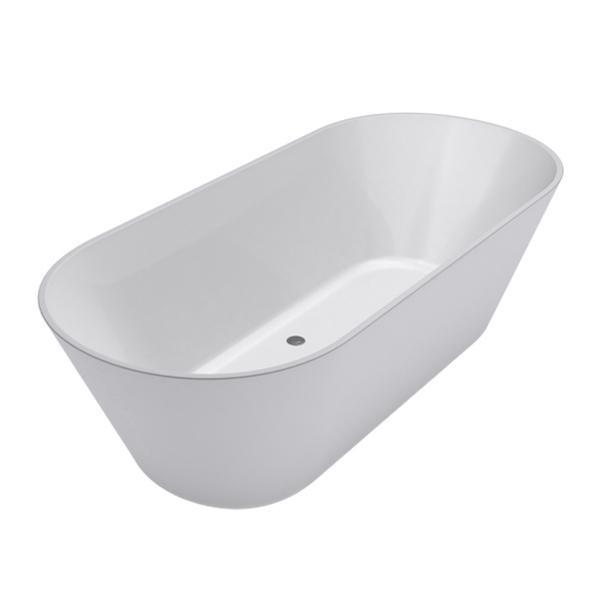 Elinea 1780 Freestanding Bath - White(Decina P#:En1780S) - Burdens Plumbing