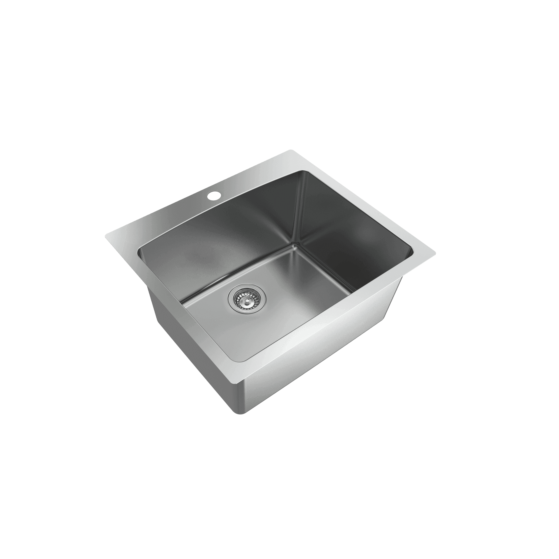 Everhard Nugleam 70Lt Utility Sink Centre Tap Hole 73320 - Burdens Plumbing