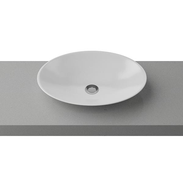 Feather Ceramic Basin(Timberln P#:Bas50Fe-Wg) - Burdens Plumbing