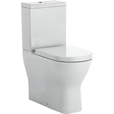 Fienza Delta P-Trap 160- 230 Btw Toilet Suite Nano Glaze K005P - Burdens Plumbing