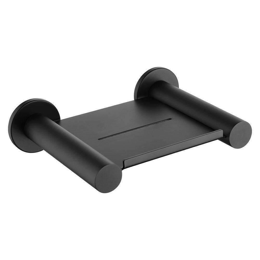 Fienza Hustle Soap Shelf Matte Black 82506 - Burdens Plumbing