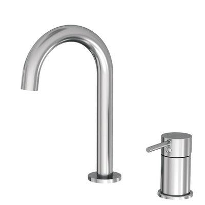 Fienza Kaya Hob Mixer And Basin/Bath Spout Set Chrome - Burdens Plumbing