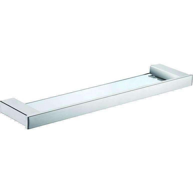 Fienza Koko Glass Shelf 510mm Chrome - Burdens Plumbing