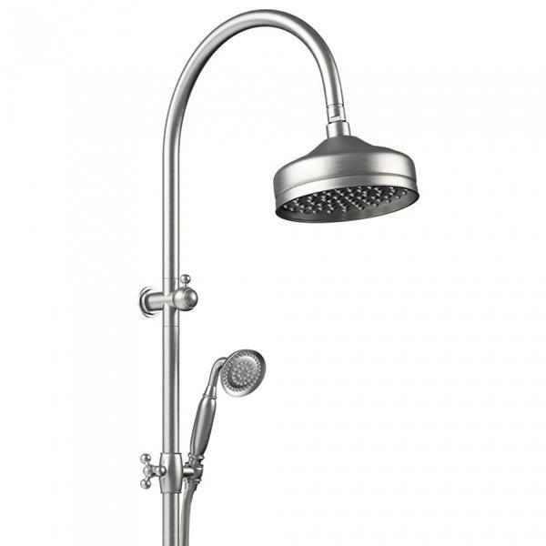 Fienza Lillian Multifunction Rail Shower - Brushed Nickel - Burdens Plumbing