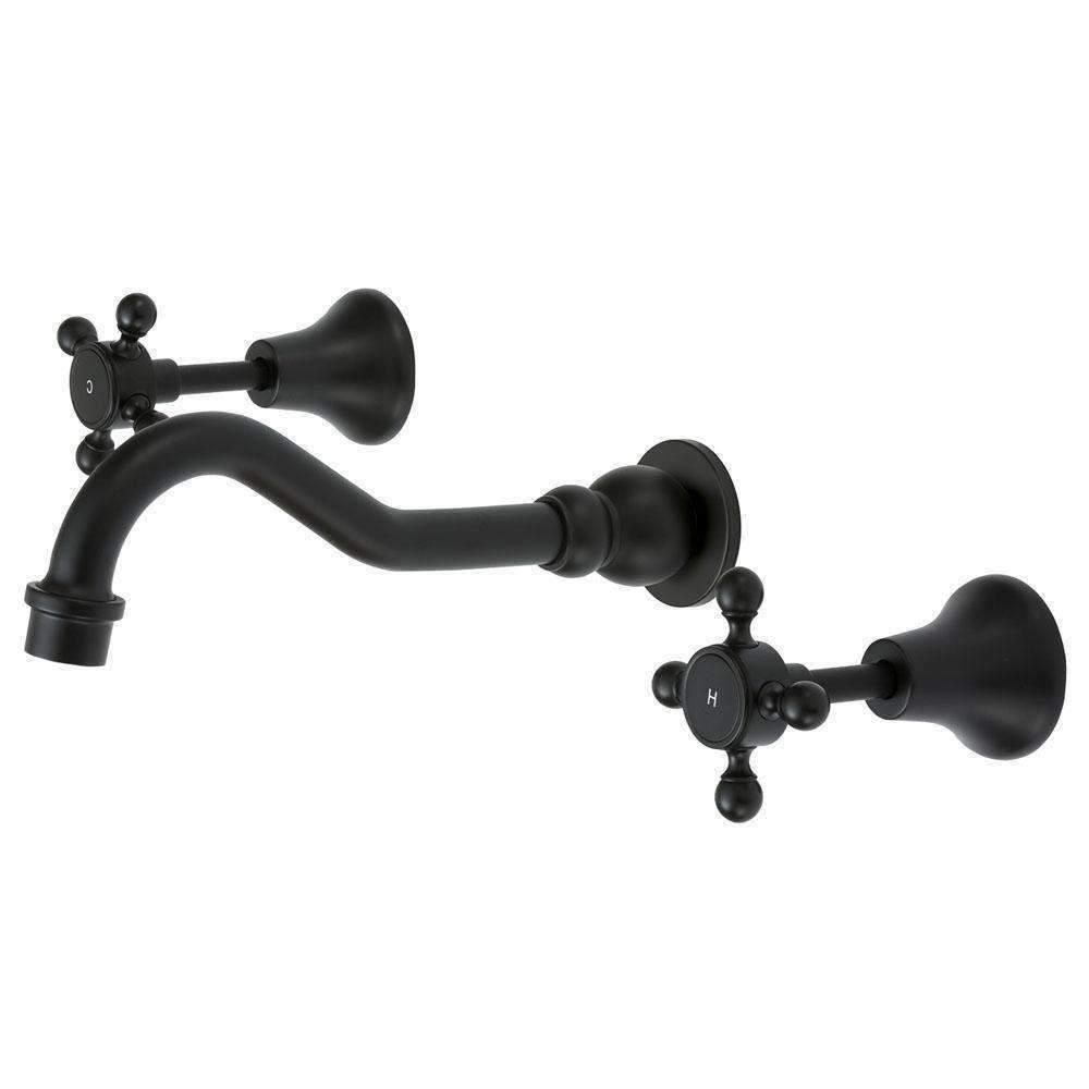 Fienza Lillian Shepherds Crook Bath Set Matte Black 336102Bk - Burdens Plumbing