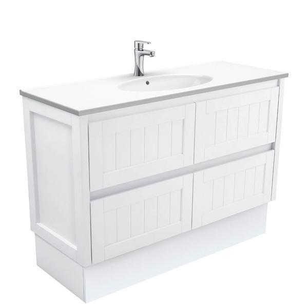 Fienza Rotondo Hampton Ceramic F/S 1200mm Vanity Rot120Tk - Burdens Plumbing