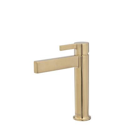 Fienza Sansa Basin Mixer Urban Brass - Burdens Plumbing
