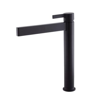 Fienza Sansa Tall Basin Mixer Matte Black - Burdens Plumbing
