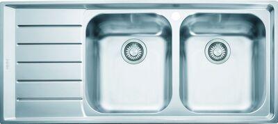 Franke Neptune 621 1160X510 Db Bowl S/S Kit Fpc Right Hand Drainer - Burdens Plumbing