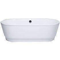 Gala Emma 1800 Pressed Steel Freestanding Bath Inc Waste - Burdens Plumbing