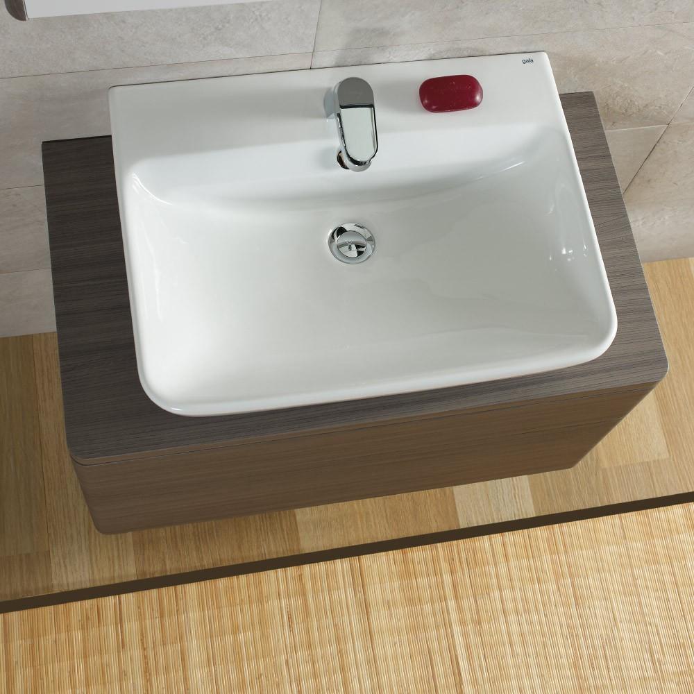 Gala Emma Square Above Counter/Wall Basin 1Th 27000 - Burdens Plumbing