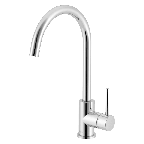 Gareth Ashton Lucia Goose Sidelever Mixer - Chrome - Burdens Plumbing