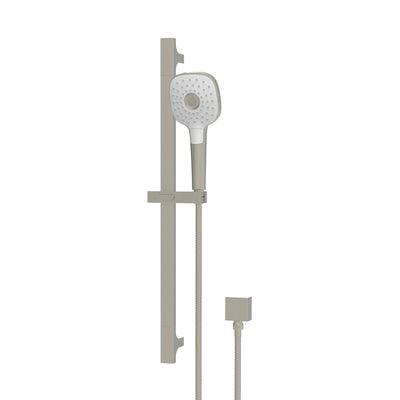 Greens Corban Rail Shower 3 Function Brushed Nickel 1930001 - Burdens Plumbing