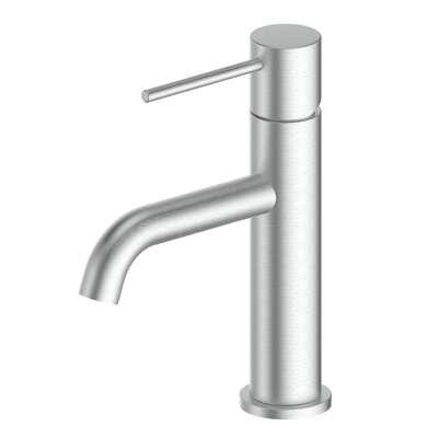 Greens Gisele Basin Mixer Brushed Stainless - Burdens Plumbing