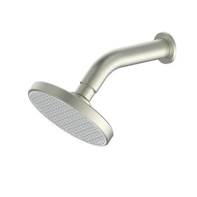 Greens Glide Rainboost Wall Shower Brushed Nickel - Burdens Plumbing