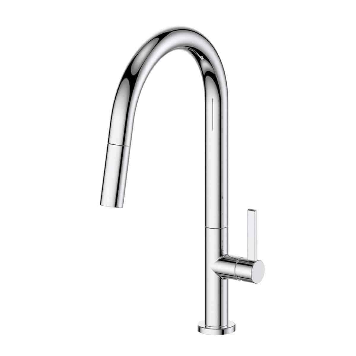 Greens Luxe Pull Down Sink Mixer Chrome 18102540 - Burdens Plumbing