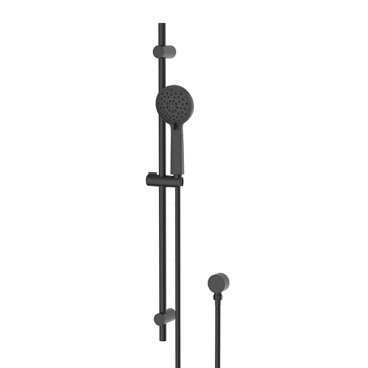 Greens Optima Rail Shower Matte Black - Burdens Plumbing