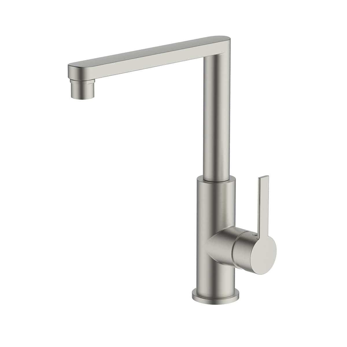 Greens Optima Sink Mixer With Smart Aerator Brushed Nickel - Burdens Plumbing